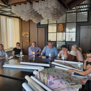 Кметът на Видин д-р Ценков и архитекти обсъдиха визията на видинските квартали